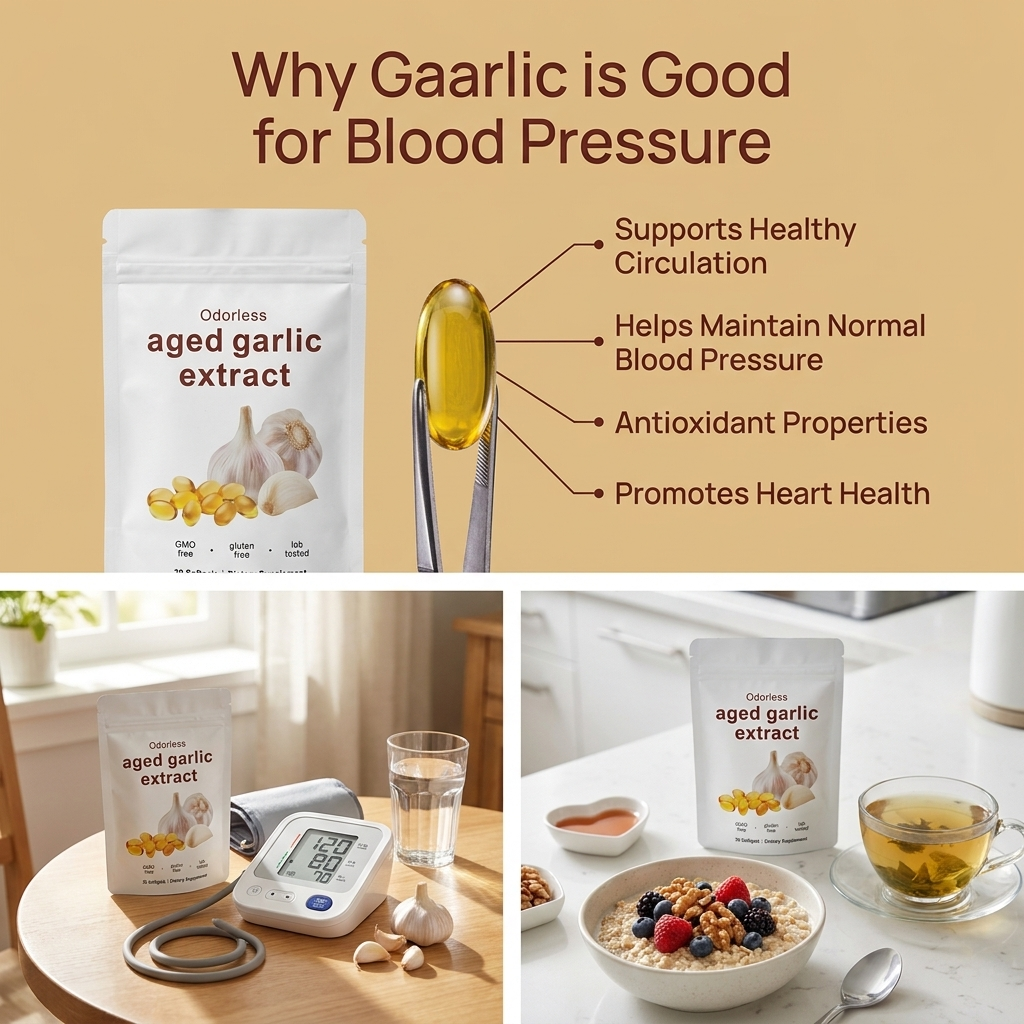 Why Gaarlic is good for blood pressure