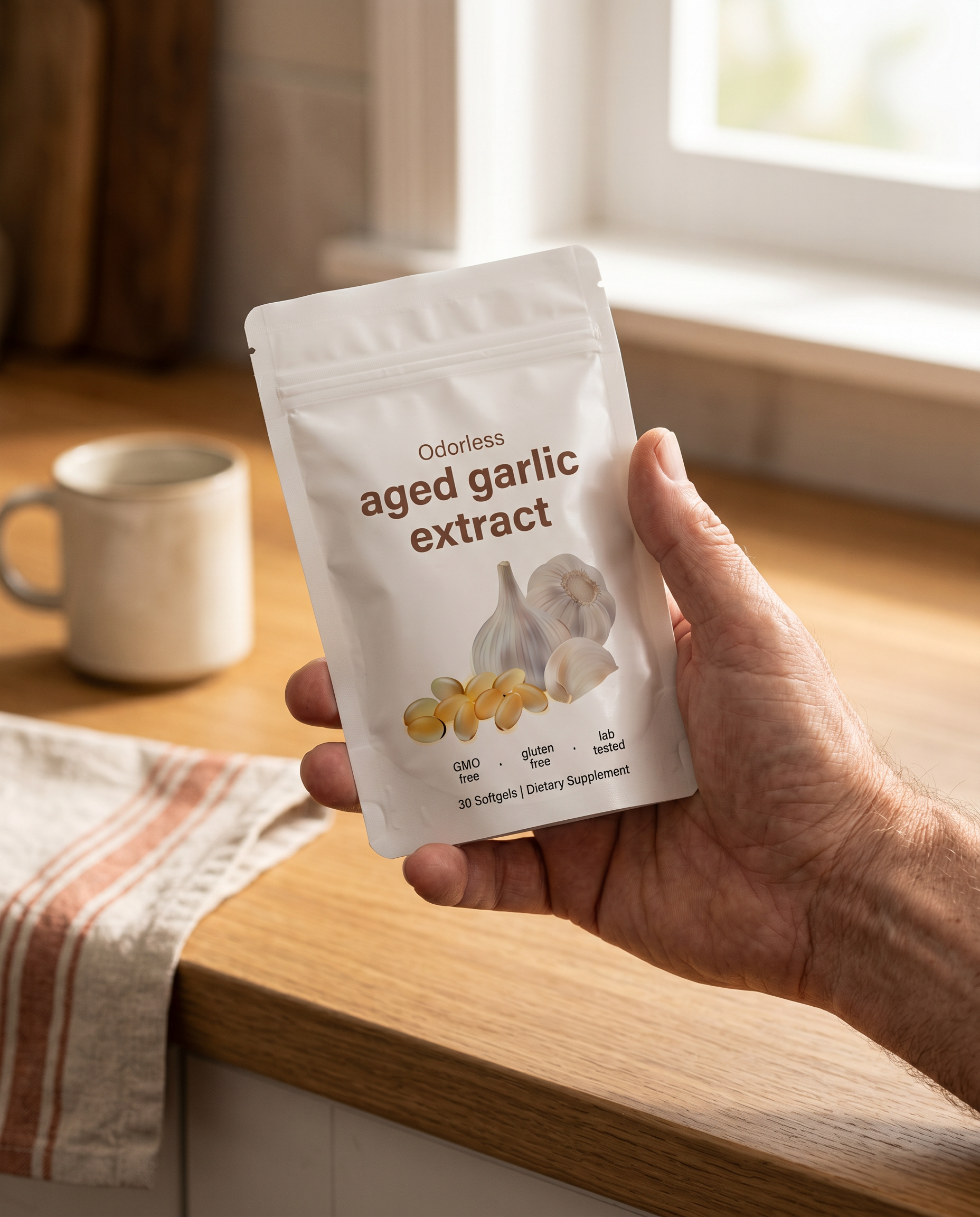 Aged Garlic Extract — Odorless